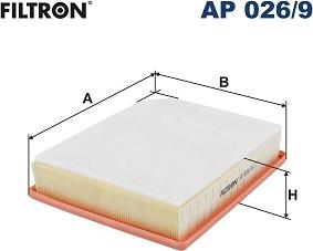 Filtron AP 026/9 - Filter za zrak www.molydon.hr