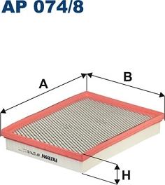 Filtron AP 074/8 - Filter za zrak www.molydon.hr