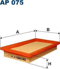 Filtron AP075 - Filter za zrak www.molydon.hr