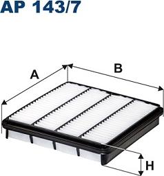 Filtron AP143/7 - Filter za zrak www.molydon.hr