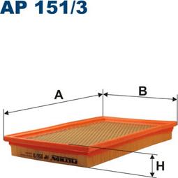 Filtron AP151/3 - Filter za zrak www.molydon.hr