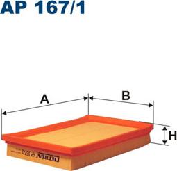 Filtron AP167/1 - Filter za zrak www.molydon.hr