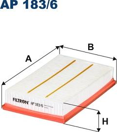 Filtron AP 183/6 - Filter za zrak www.molydon.hr