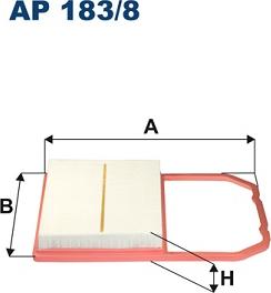 Filtron AP 183/8 - Filter za zrak www.molydon.hr