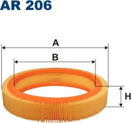 Filtron AR206 - Filter za zrak www.molydon.hr