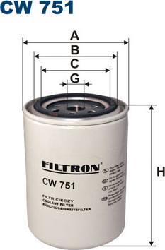 Filtron CW751 - Filter rashladne tekućinu www.molydon.hr