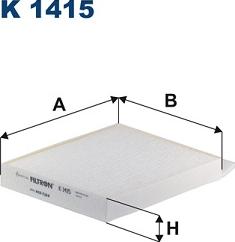 Filtron K1415 - Filter kabine www.molydon.hr