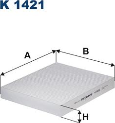 Filtron K 1421 - Filter kabine www.molydon.hr