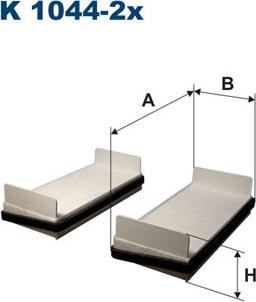 Filtron K1044-2x - Filter kabine www.molydon.hr