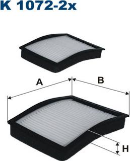 Filtron K1072-2x - Filter kabine www.molydon.hr