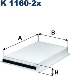 Filtron K1160-2x - Filter kabine www.molydon.hr