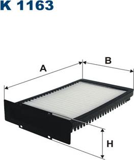 Filtron K1163 - Filter kabine www.molydon.hr