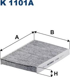 Filtron K 1101A - Filter kabine www.molydon.hr