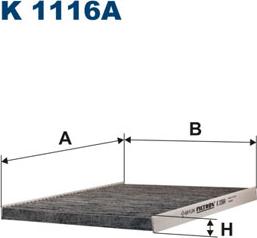 Filtron K1116A - Filter kabine www.molydon.hr