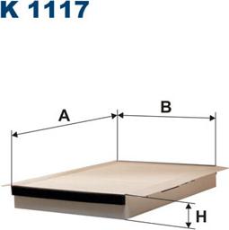 Filtron K1117 - Filter kabine www.molydon.hr