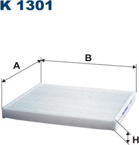 Filtron K1301 - Filter kabine www.molydon.hr