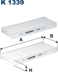 Filtron K1339-2x - Filter kabine www.molydon.hr