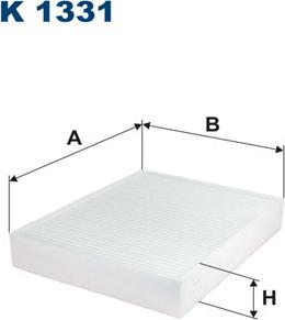 Filtron K1331 - Filter kabine www.molydon.hr
