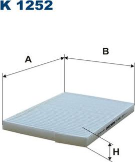 Filtron K1252 - Filter kabine www.molydon.hr