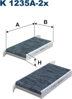 Filtron K1235A-2x - Filter kabine www.molydon.hr