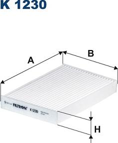 Filtron K1230 - Filter kabine www.molydon.hr