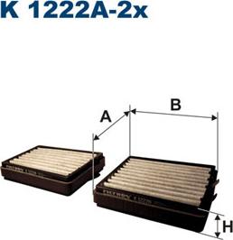 Filtron K1222A-2x - Filter kabine www.molydon.hr