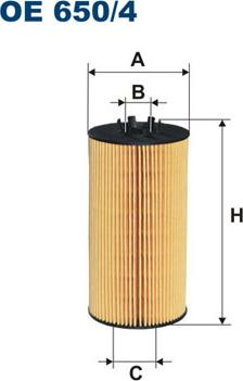 Filtron OE650/4 - Filter za ulje www.molydon.hr