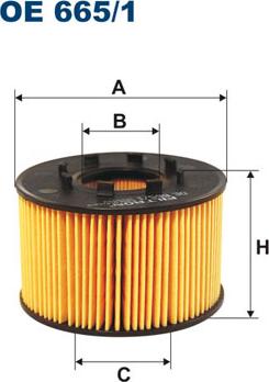 Filtron OE665/1 - Filter za ulje www.molydon.hr