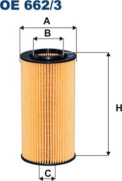 Filtron OE662/3 - Filter za ulje www.molydon.hr