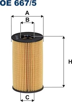 Filtron OE 667/5 - Filter za ulje www.molydon.hr