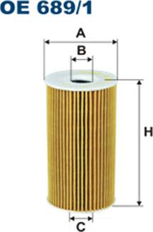 Filtron OE689/1 - Filter za ulje www.molydon.hr