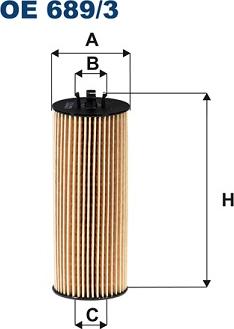 Filtron OE 689/3 - Filter za ulje www.molydon.hr