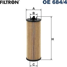 Filtron OE 684/4 - Filter za ulje www.molydon.hr