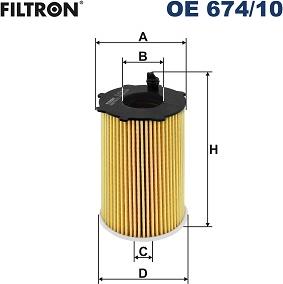 Filtron OE 674/10 - Filter za ulje www.molydon.hr