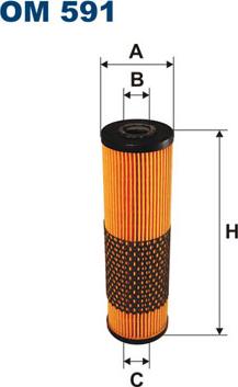 Filtron OM591 - Filter za ulje www.molydon.hr