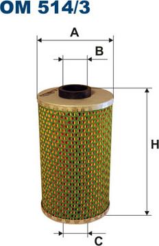 Filtron OM514/3 - Filter za ulje www.molydon.hr