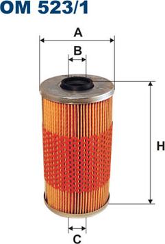 Filtron OM523/1 - Filter za ulje www.molydon.hr