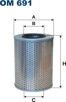 Filtron OM691 - Filter, radna hidraulika www.molydon.hr