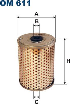 Filtron OM611 - Hidraulicni filter, upravljanje www.molydon.hr