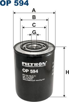 Filtron OP594 - Filter za ulje www.molydon.hr