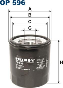 Filtron OP596 - Filter za ulje www.molydon.hr