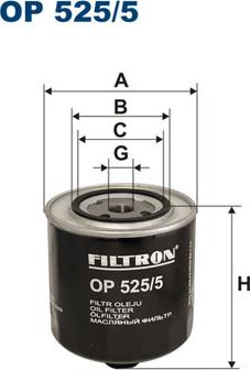 Filtron OP525/5 - Filter za ulje www.molydon.hr