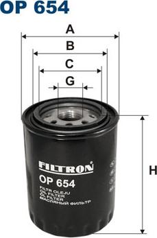 Filtron OP654 - Filter za ulje www.molydon.hr