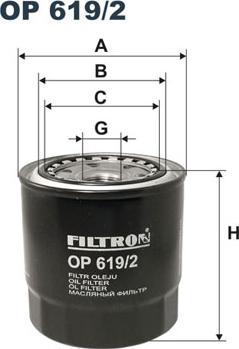 Filtron OP619/2 - Filter za ulje www.molydon.hr