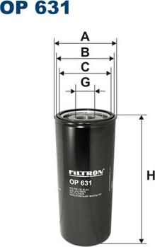 Filtron OP631 - Filter za ulje www.molydon.hr