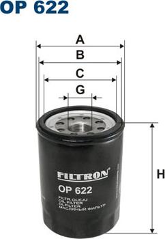 Filtron OP622 - Filter za ulje www.molydon.hr