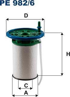 Filtron PE982/6 - Filter za gorivo www.molydon.hr