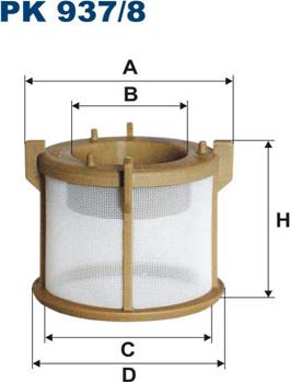 Filtron PK937/8 - Filter za gorivo www.molydon.hr