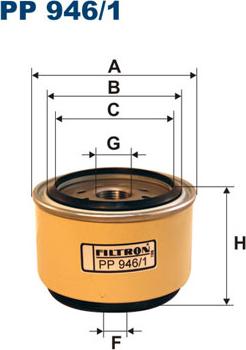 Filtron PP946/1 - Filter za gorivo www.molydon.hr