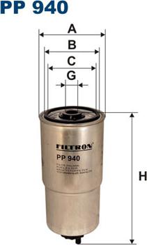 Filtron PP940 - Filter za gorivo www.molydon.hr